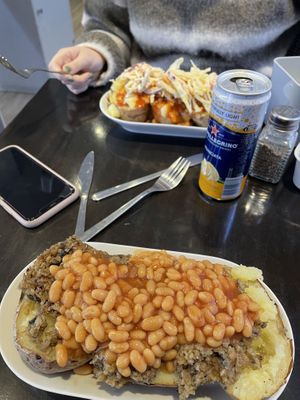   at The Baked Potato Shop in Edinburgh