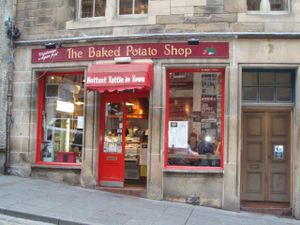 The Baked Potato Shop, Edinburgh at The Baked Potato Shop in Edinburgh