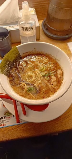 Vegan ramen at Kyushu Jangara Ramen - Akasaka in Tokyo