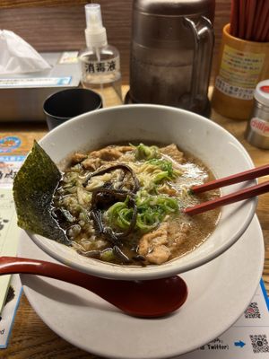   at Kyushu Jangara Ramen - Akasaka in Tokyo