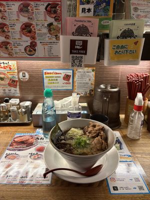   at Kyushu Jangara Ramen - Akasaka in Tokyo