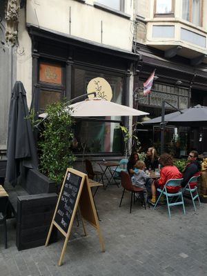 Outside at Plant B in Antwerpen