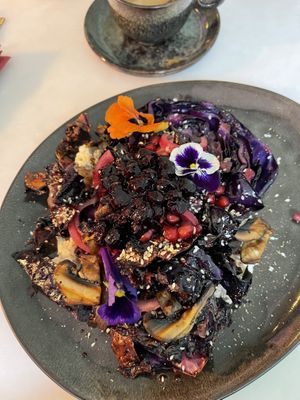 Purple Rain #Veganuary at Plant B in Antwerpen