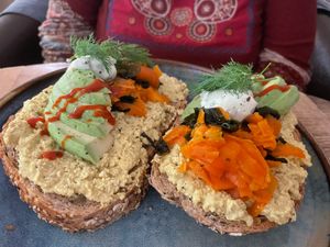 No salmon sandwich  at Plant B in Antwerpen