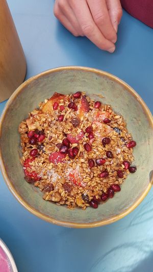 Fruit breakfast at Plant B in Antwerpen