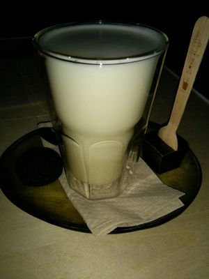 hot chocolate at Plant B in Antwerpen