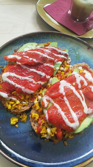 No-egg sandwich at Plant B in Antwerpen