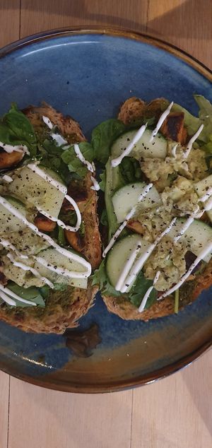 Can't fry chicken sandwich at Plant B in Antwerpen