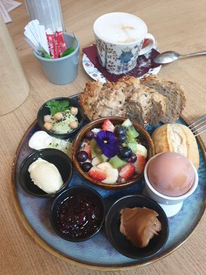 Vegetarian breakfast at Plant B in Antwerpen