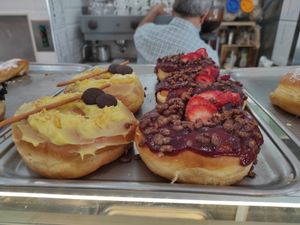 Donuts at Padoca Vegan - Fábrica in Vila Nova De Gaia