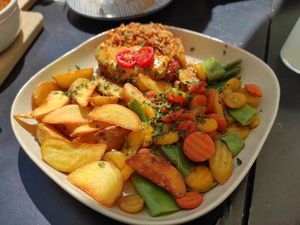 'Gostoso no prato' there simply are no words... at Padoca Vegan - Fábrica in Vila Nova De Gaia