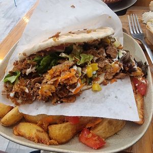 Pita Turca at Padoca Vegan - Fábrica in Vila Nova De Gaia