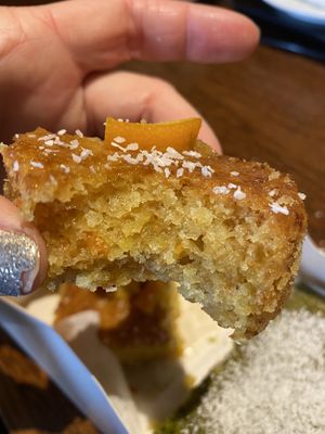 Yum.. this orange cake is amazing!   at Padoca Vegan - Fábrica in Vila Nova De Gaia