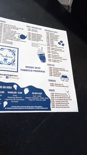 Bebidas at Padoca Vegan - Fábrica in Vila Nova De Gaia