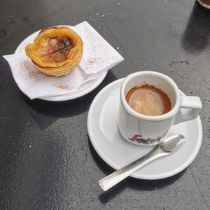 Pastel de Nata & Coffee at Padoca Vegan - Fábrica in Vila Nova De Gaia