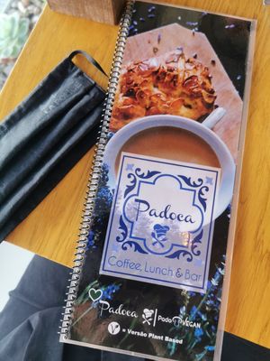 Ementa Padoca at Padoca Vegan - Fábrica in Vila Nova De Gaia