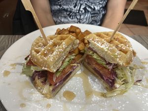   at The Food and Art Cafe in Whitby