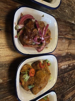 This is not chicken wings - Korean bbq and dragon spice  #Veganuary at BrewDog - Crispin House in Leeds