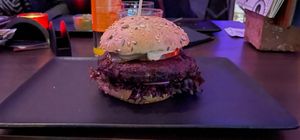 Regular vegan hamburger   at Circus Maximus in Koblenz