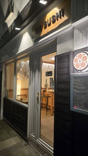 Cute store front at Wa Cafe in Galway