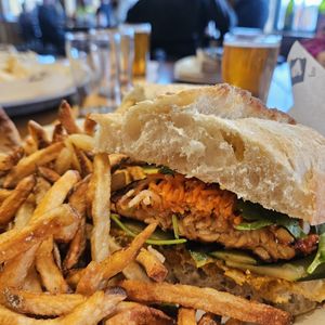 Tempeh Bahn Mi at Bell's Brewery in Kalamazoo