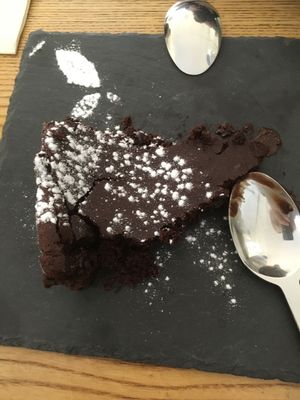 Tarte chocolate negro at DaTerra - Foz do Douro in Porto