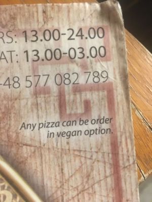 👌👍 at Kalapizza in Wroclaw