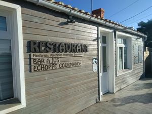 Outside at La Ferm'intention in Ile-de-noirmoutier