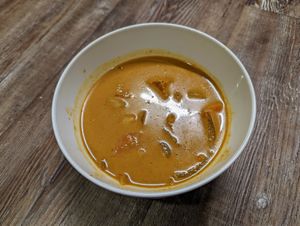 Yellow curry with tofu. at Thai Vegan in San Antonio