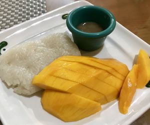 Sweet rice with mango  at Thai Vegan in San Antonio