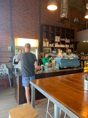 Lovely staff  at Monty's Cafe in Scarborough