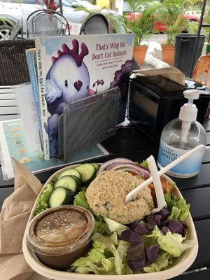 No-tuna salad at Herbivores  at Herbivores in Kailua Kona