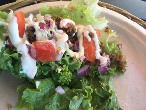 Walnut tacos  at Herbivores in Kailua Kona