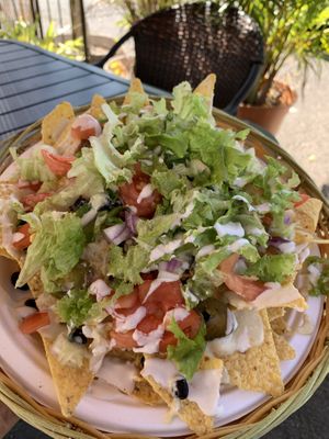 Jackfruit Nachos  at Herbivores in Kailua Kona