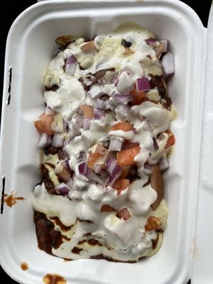 Chili Dog  at Herbivores in Kailua Kona