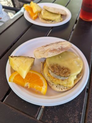 Macmuffin at Herbivores in Kailua Kona