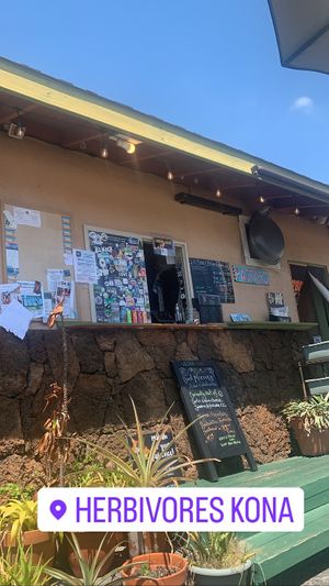   at Herbivores in Kailua Kona