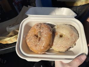 Donuts  at Herbivores in Kailua Kona