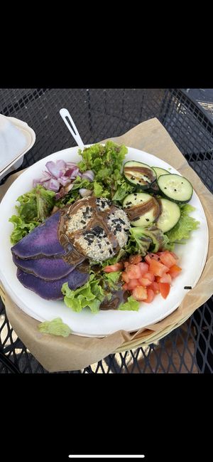 Salad  at Herbivores in Kailua Kona