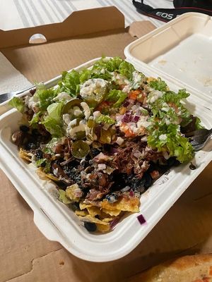 Nachos  at Herbivores in Kailua Kona