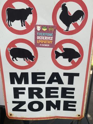  Signage  at Herbivores in Kailua Kona