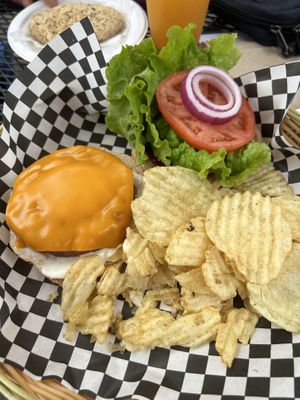 Pono burger at Herbivores in Kailua Kona
