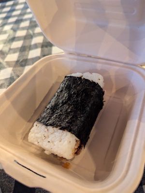 Musubi at Herbivores in Kailua Kona