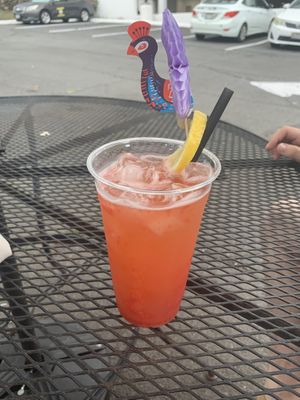 Strawberry lemonade   at Herbivores in Kailua Kona