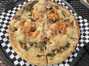 Taro Alfredo   at Herbivores in Kailua Kona