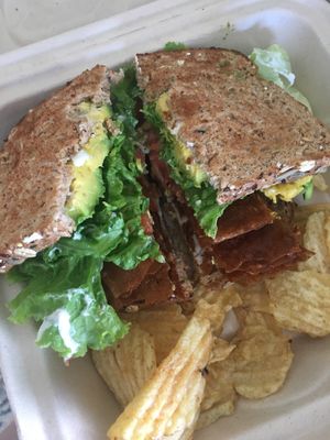 BLT + avocado at Herbivores in Kailua Kona