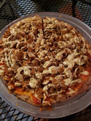 Animal Lovers Pizza at Herbivores in Kailua Kona