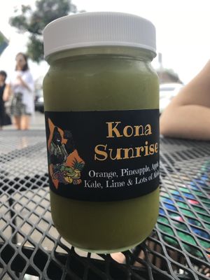 Juice  at Herbivores in Kailua Kona