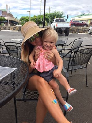 Plenty of outdoor seating  at Herbivores in Kailua Kona