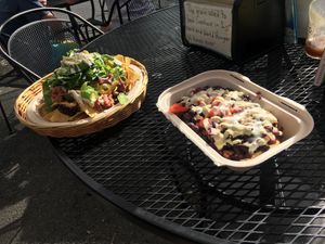 Nachos at Herbivores in Kailua Kona